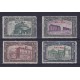 COLONIAS ITALIANAS ERITREA 1930 Yv 162/5 SERIE COMPLETA NUEVA CON GOMA 180 EUROS